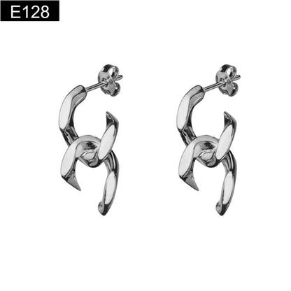 Half Link Earring - E128