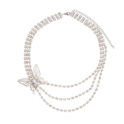 Glitter Wings Necklace