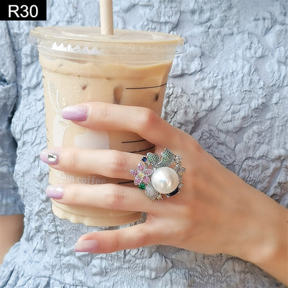Gemstone Flora Ring - R30