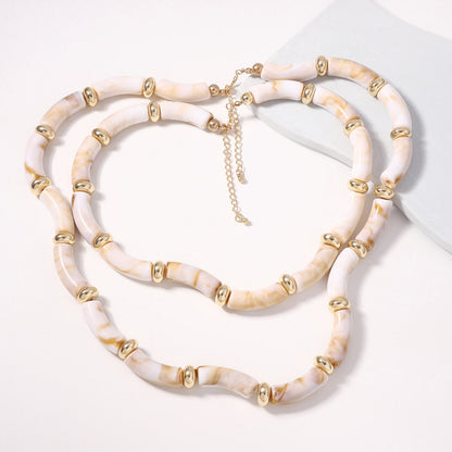 Marbled Earth Necklace