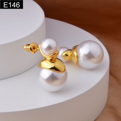 Melting Pearl Earring - E146