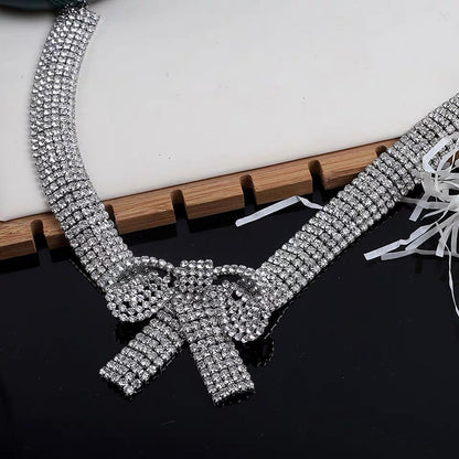Shine On Bow Necklace