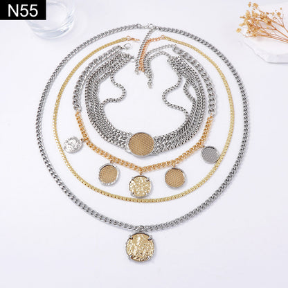 Regency Coin Necklace - N55