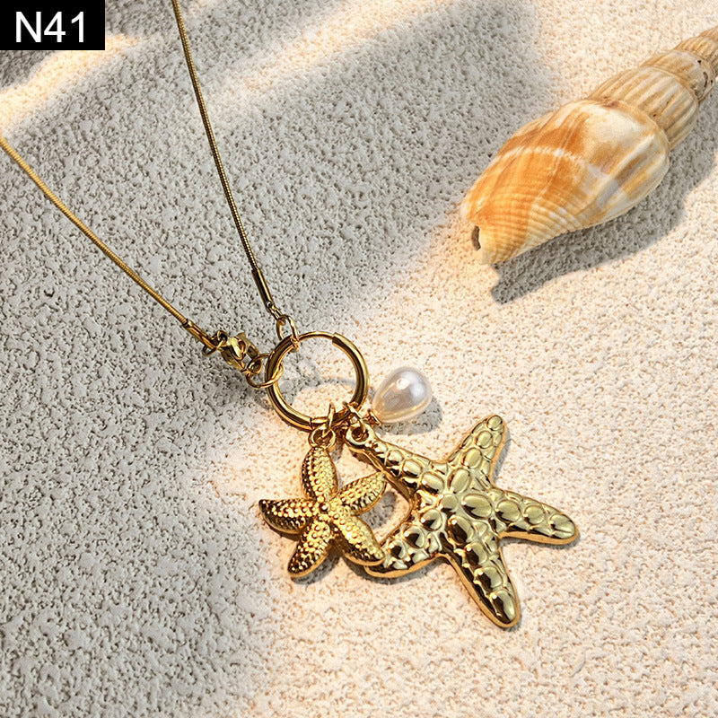 Starfish Necklace - N41