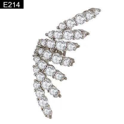 Frost Feather Earcuff - E214