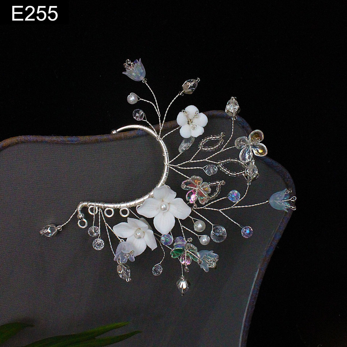 Amethyst Orchard Earcuff - E255