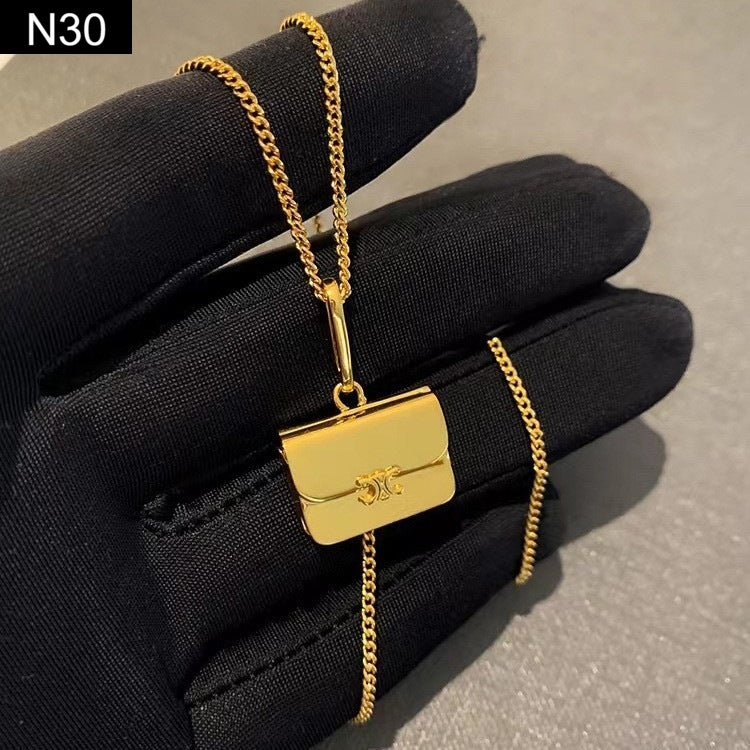 Bag Pendant Necklace - N30