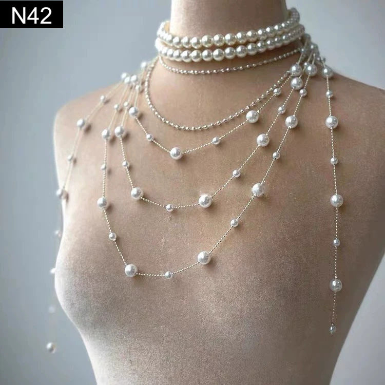 Opera Pearl Necklace - N42