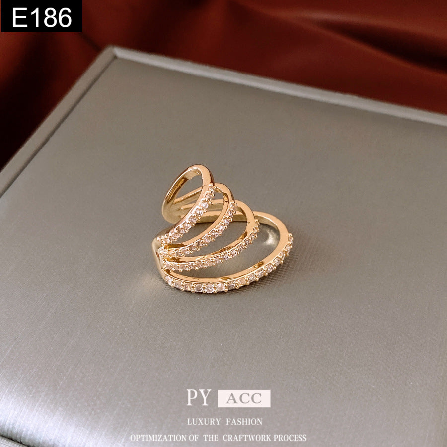 Nova Multi-Row Earcuff - E186