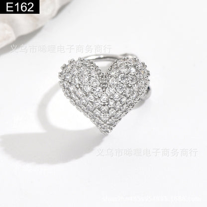 Mini Heart Earcuff - E162
