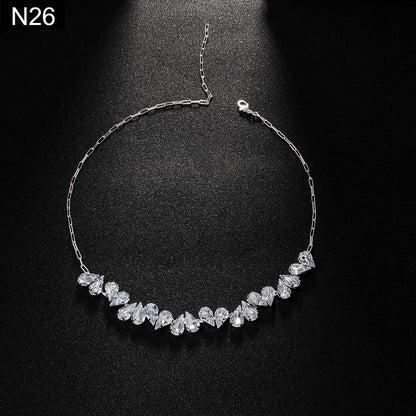 Dewdrop Arc Necklace