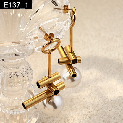 Abstract Dangle Earring - E137