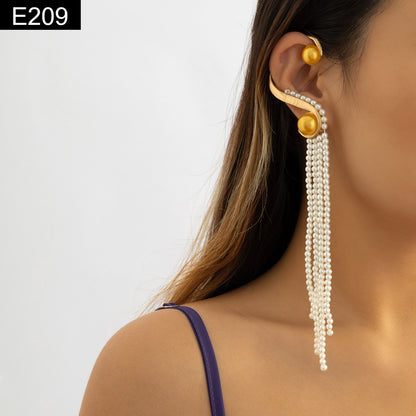 Goddess Drape Earcuff - E209