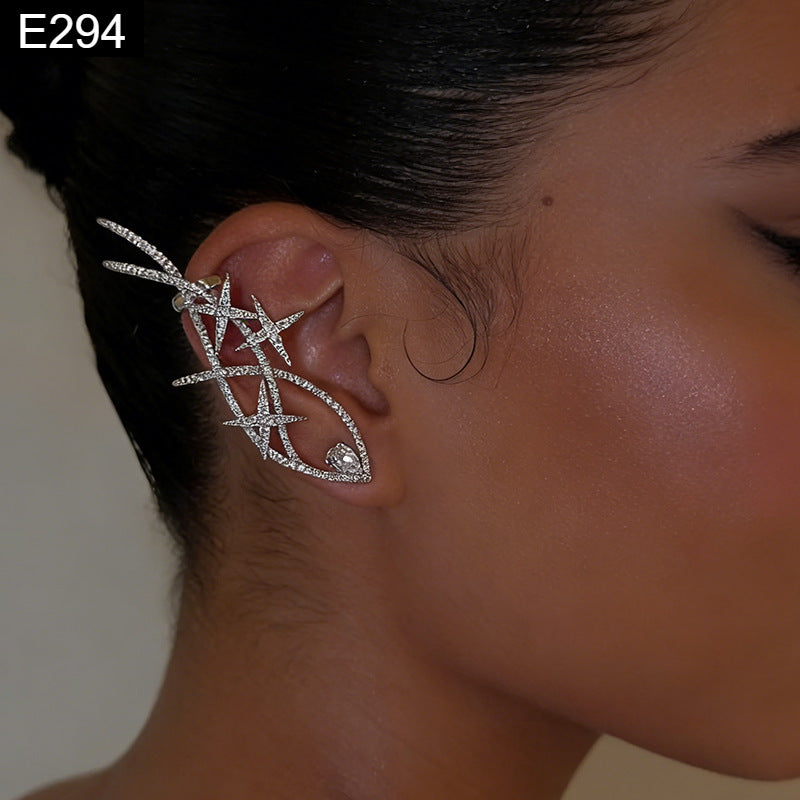 Galaxy Flare Statement Earcuff - E294