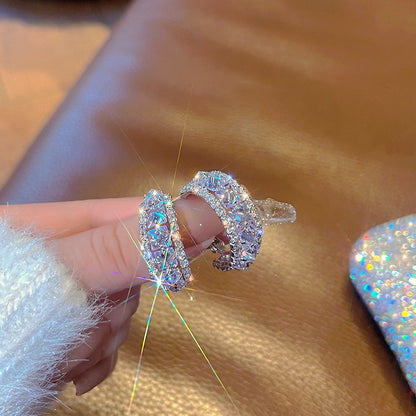 Polaris Pave Earring