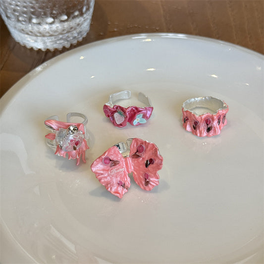 Pink Pixie Rings