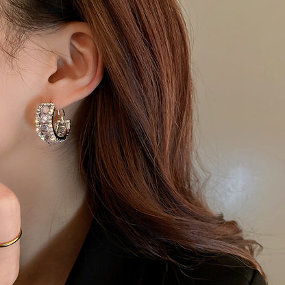 Polaris Pave Earring