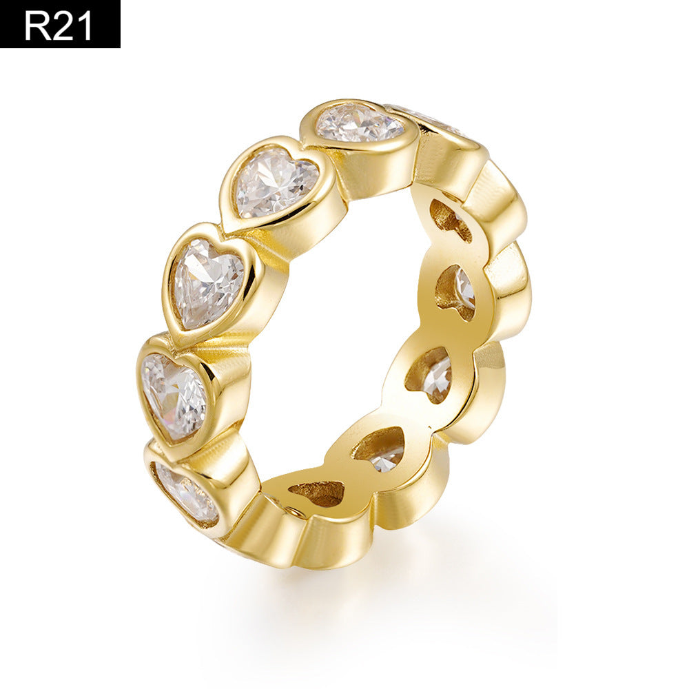 Modern Ledger Ring - R21