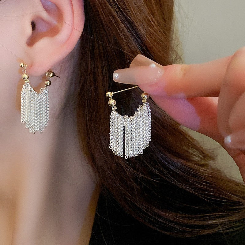 Ripple Chain Earring