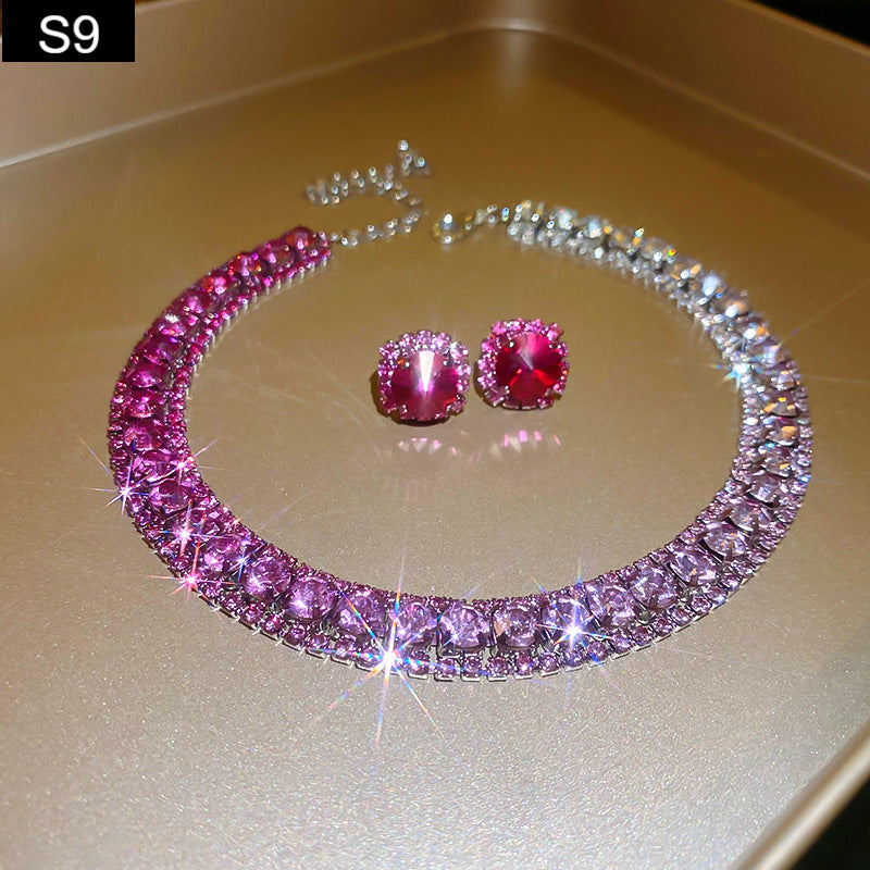 Multicolor Crystal Set - S9