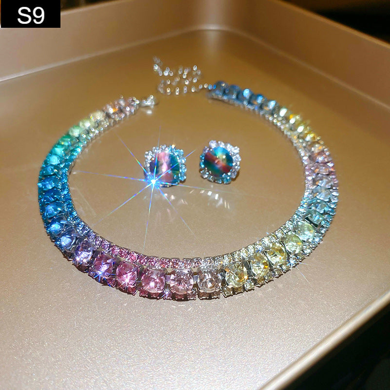 Multicolor Crystal Set - S9