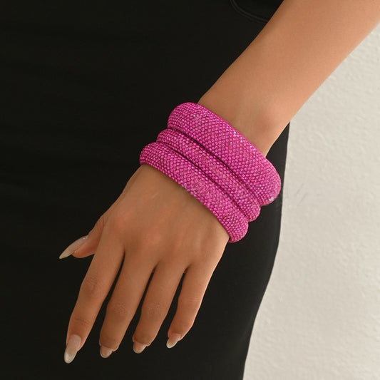 Shimmering Stack Bracelet