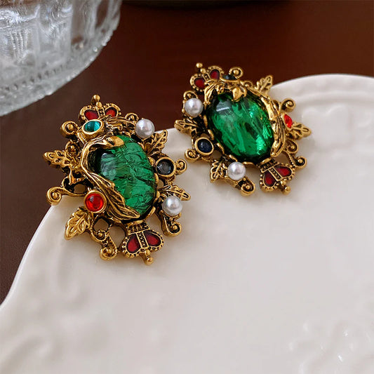Veridian Majesty Earring