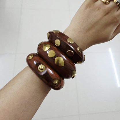 Tribal Dome Wooden Stack