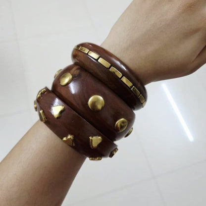 Tribal Heart Wooden Stack