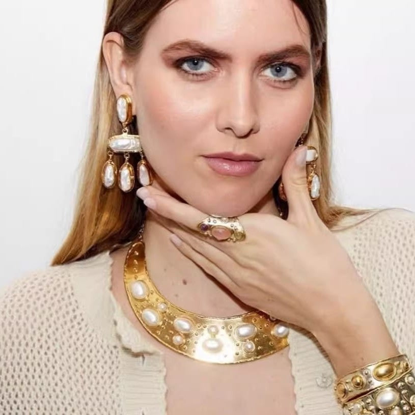 Cleopatra's Torc Necklace