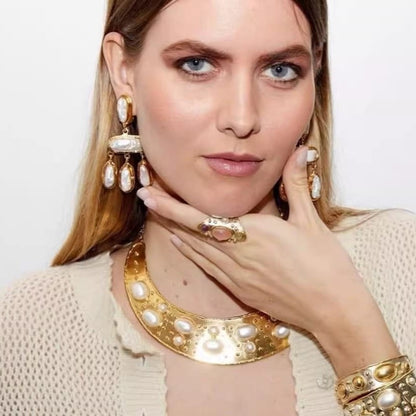 Cleopatra's Torc Necklace