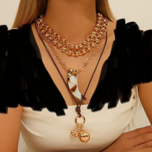 Boho Tusker Necklace