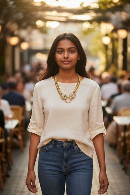 Leopard Luxe Necklace