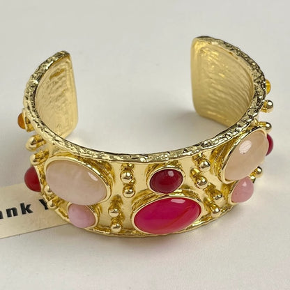 Royal Glow Gemstone Bangle