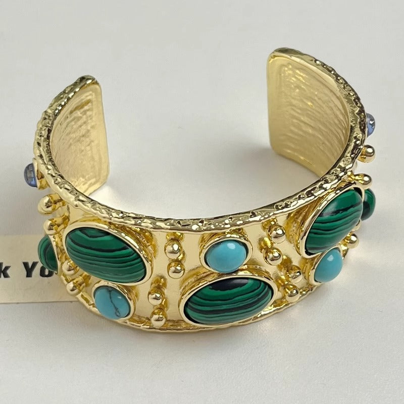 Royal Glow Gemstone Bangle