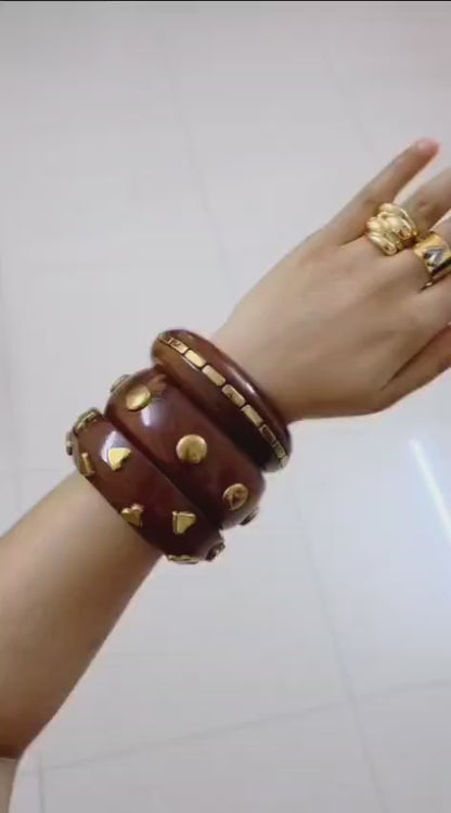 Tribal Heart Wooden Stack