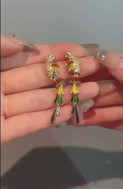 Parrot Earring