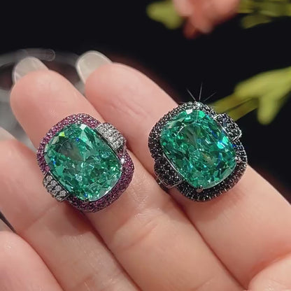 Mystic Emerald Ring