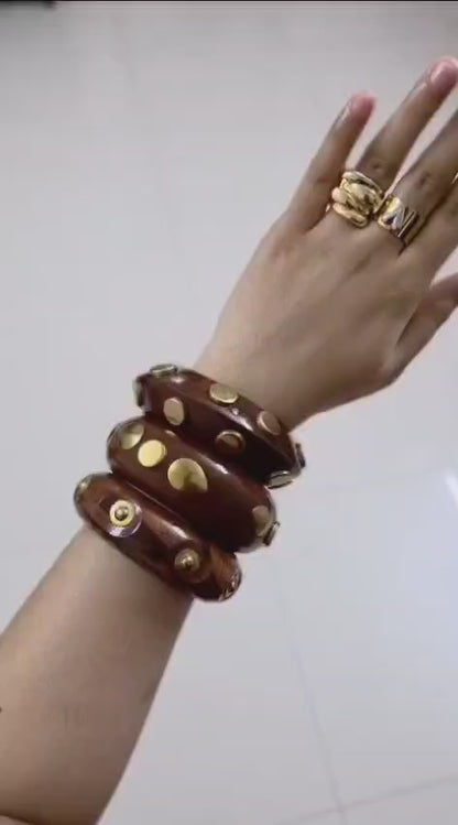 Tribal Dome Wooden Stack