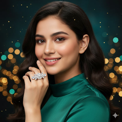 Statement Crystal Ring