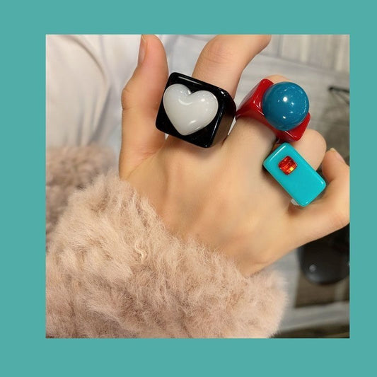 PopCandy Retro Ring Trio