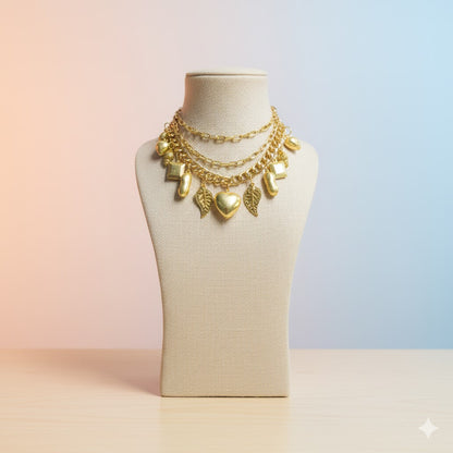 Golden Keepsake Necklace