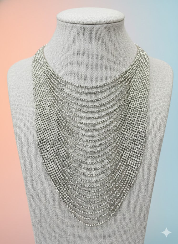 Glacial Zirconia Necklace